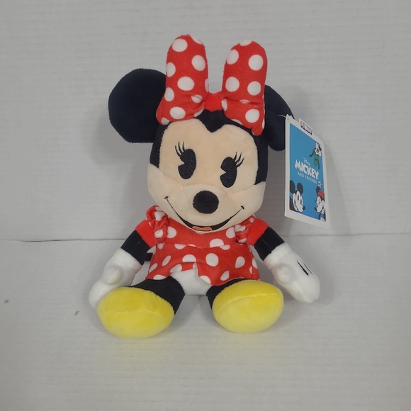 Disney Minnie Mouse 8" PHUNNY Plush Toy By Kidrobot New With‎ Tag - Picture 1 of 5